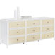 Tierra Natural / Antique White / Antique White Dresser, Large